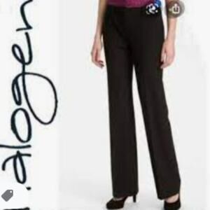 HALOGEN Nordstrom Black Slight Bootcut Stretchy Dress Pant 8